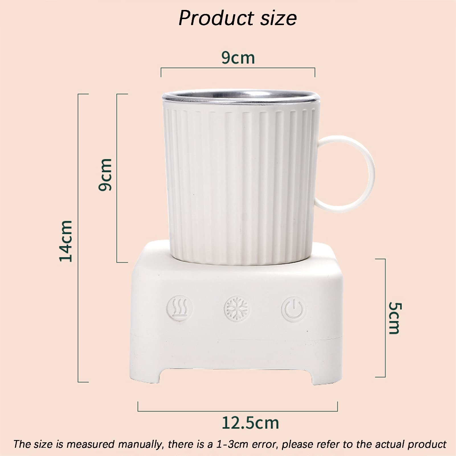 Mini refrigeratore Portatile per Bevande, Riscaldamento rapido di Tazze, 36 W, per Birra ghiacciata, Vino, Bevande, refrigeratore elettronico per Bottiglie, Frigorifero da Tavolo a