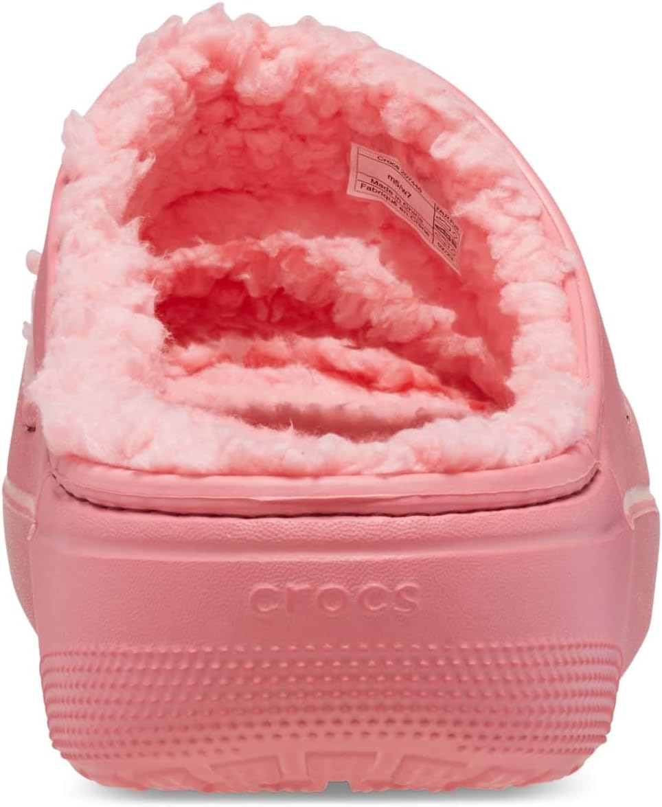 Crocs Unisex Classic Cozzzy Sandal Hot Blush Men 13 Women 15 Medium