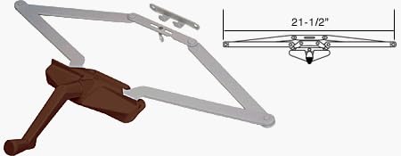 21-1/2 Bronze Roto Gear Awning Window Operator