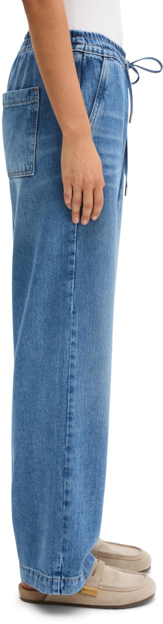 Marc OߴPolo Damen Jeanshose Cropped Straight Fit