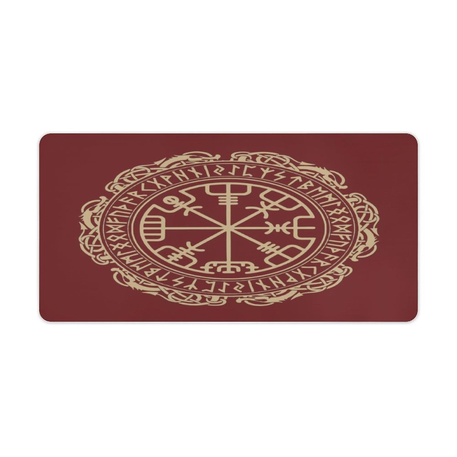 Tapis de souris viking Vegvisir stable contre les glissements de bureau