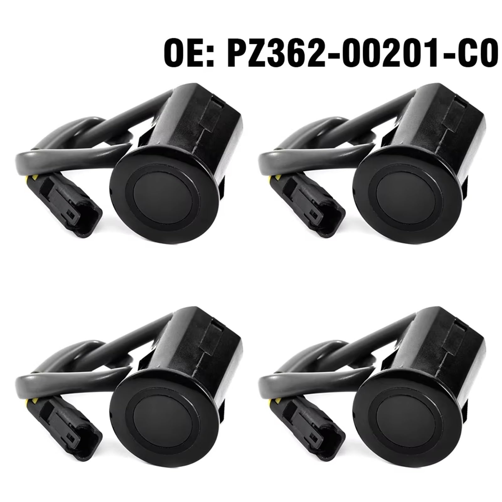 Parking Alerta Compatible Con Toyota Para Camry Para Land Para Cruiser Para Prado Sensor De Estacionamiento Con Control De Distancia 4 Unidades OEM 188300-9060