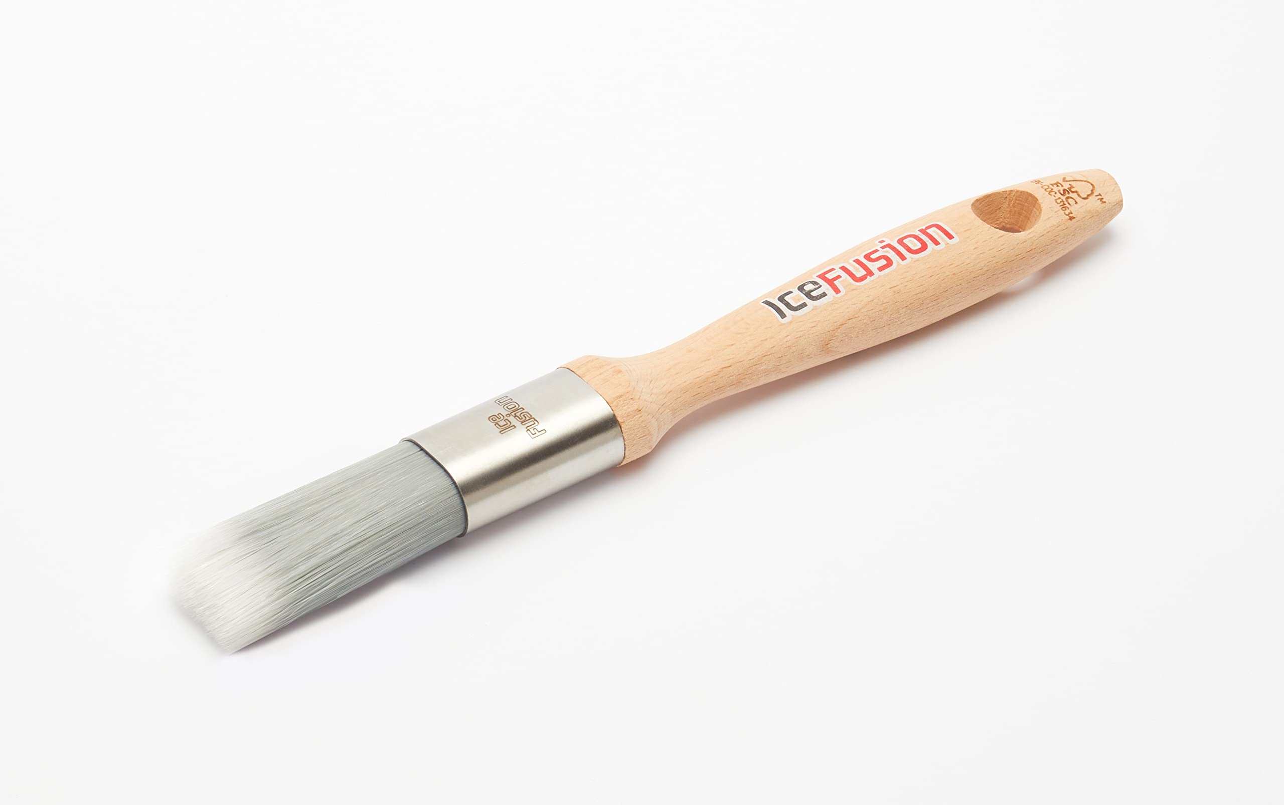 ProDec Advance Juego de brochas sintéticas Profesionales Ice Fusion de 3 Piezas para Pintar con Pinturas de emulsión, Brillantes y satinadas en Paredes, techos, Madera y Metal