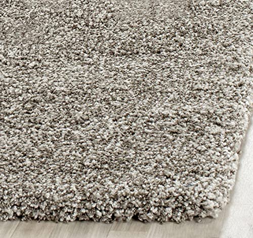 Image of Solid Shaggy Rugs and Carpet for Bedroom Living Room 2x6 Feet M-1