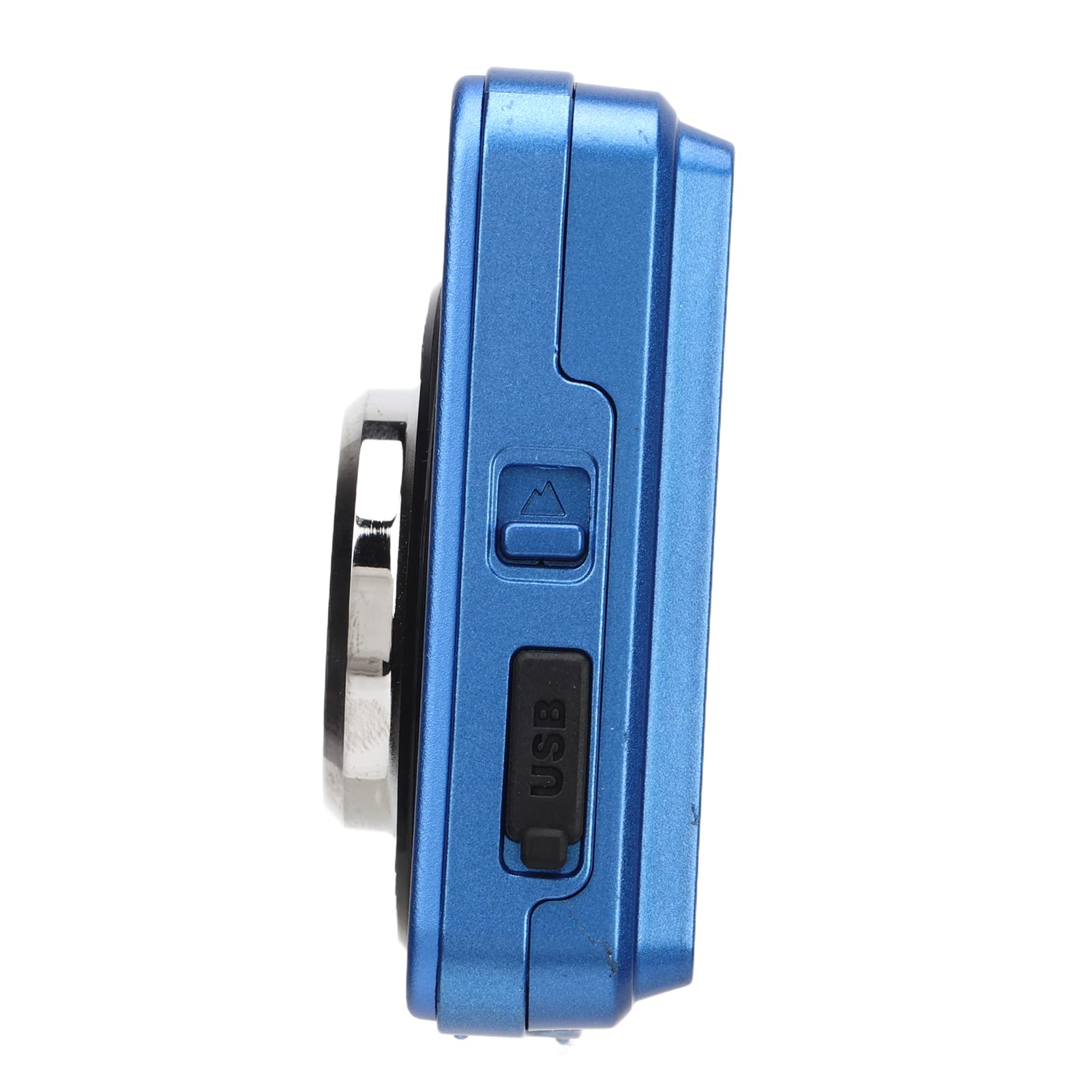 Appareil Photo Numérique 4K 48MP Compact – Écran 2.7", Zoom 8x, Anti-vibration, Rechargeable – Idéal Vlog, Débutants, Seniors (Bleu)