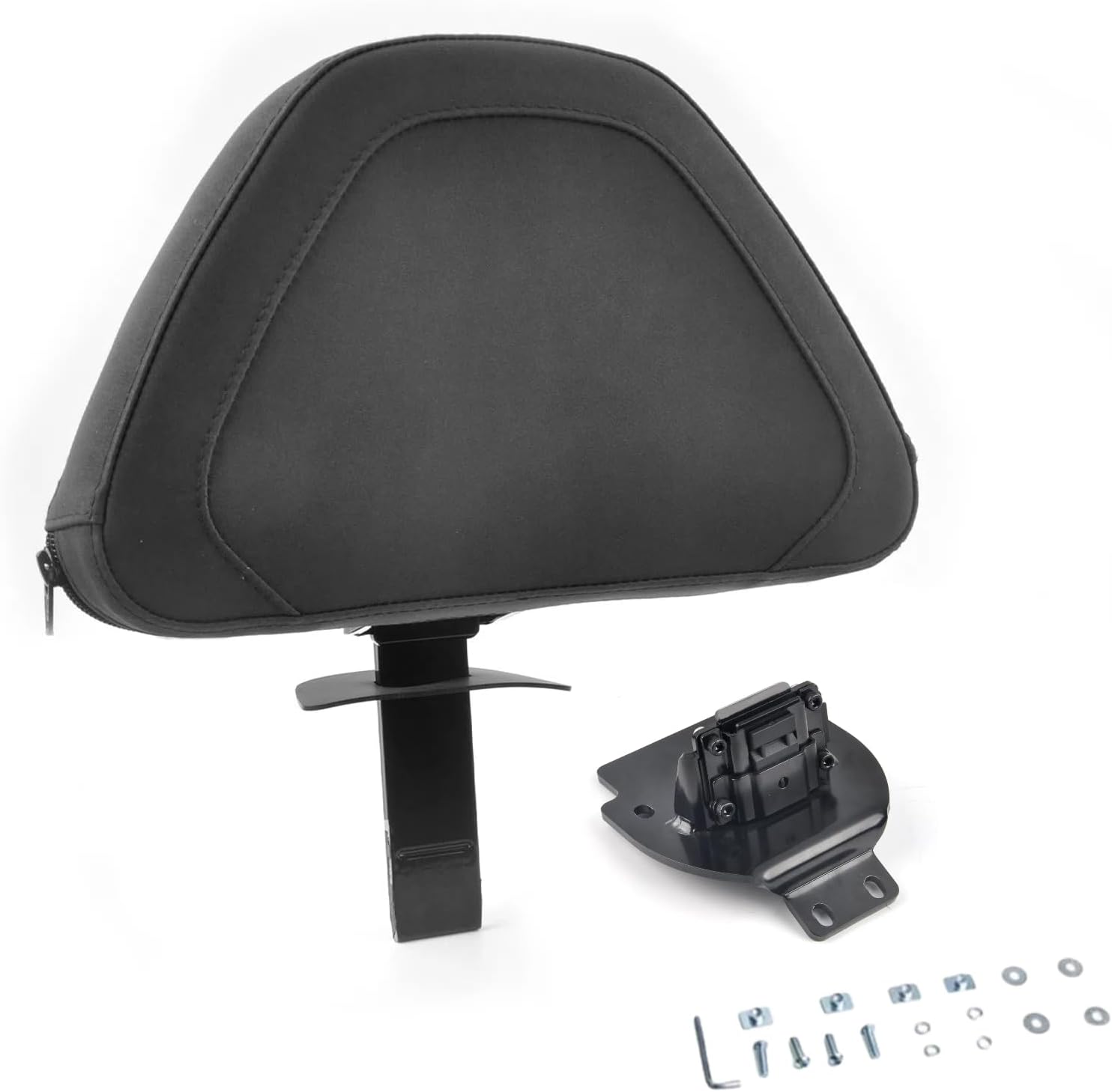 Panical Quick Release Sissy Bar Rider Driver Backrest Back Support Pad For Honda Goldwing GL1800 F6B 2021-2026 Frosted texture
