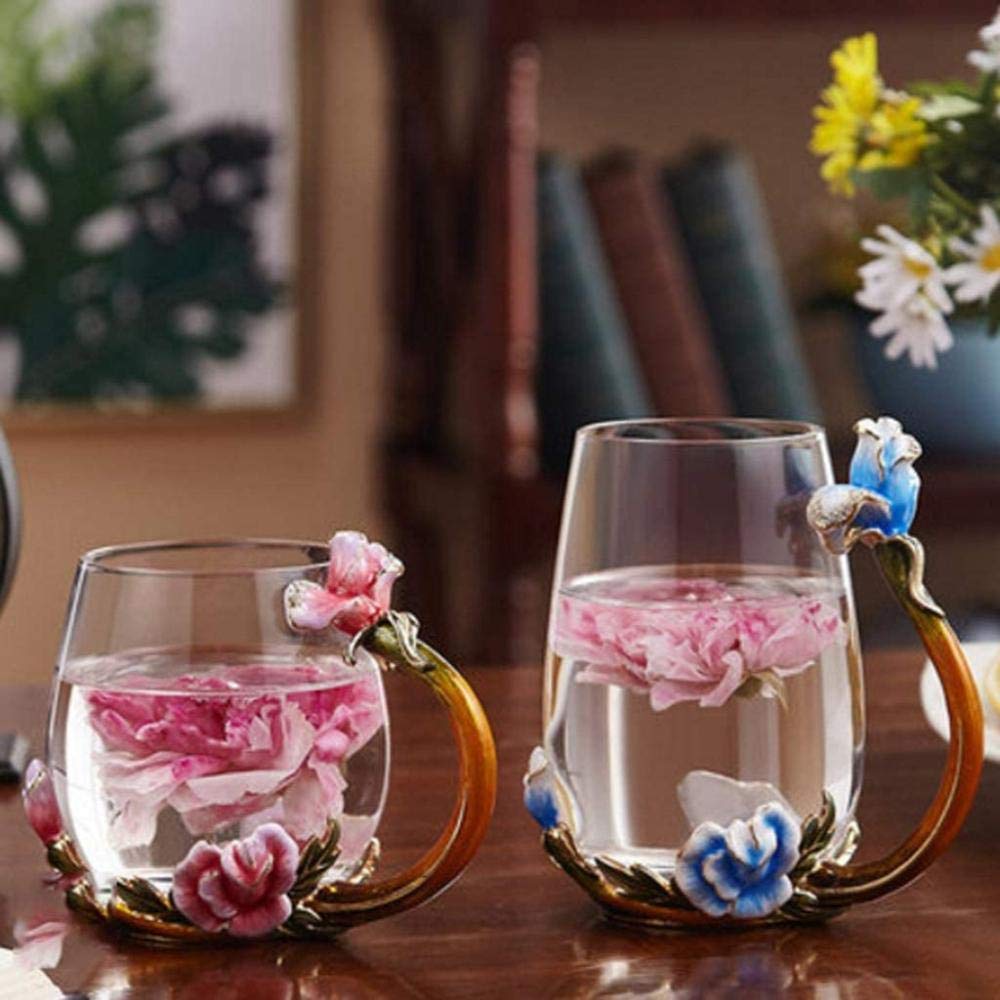 Tasse à café émaillée en verre pour sublimer vos pauses détente et vos matins en douceur