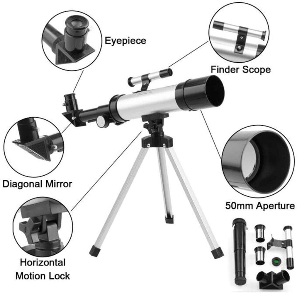 Professional Monocular Astronomical Telescope Tube Refractor Monocular Telescopic ng Scope + Portabale Tripod