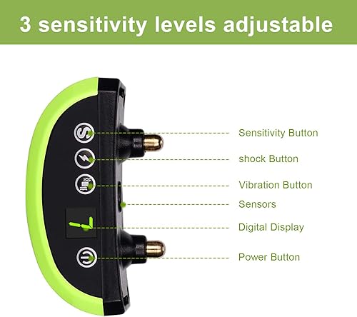 Miniatura 2 de Collar antiladridos para perros, collar de ladrido recargable con vibración de pitido y choque inofensivo, collar antiladridos para perros pequeños,