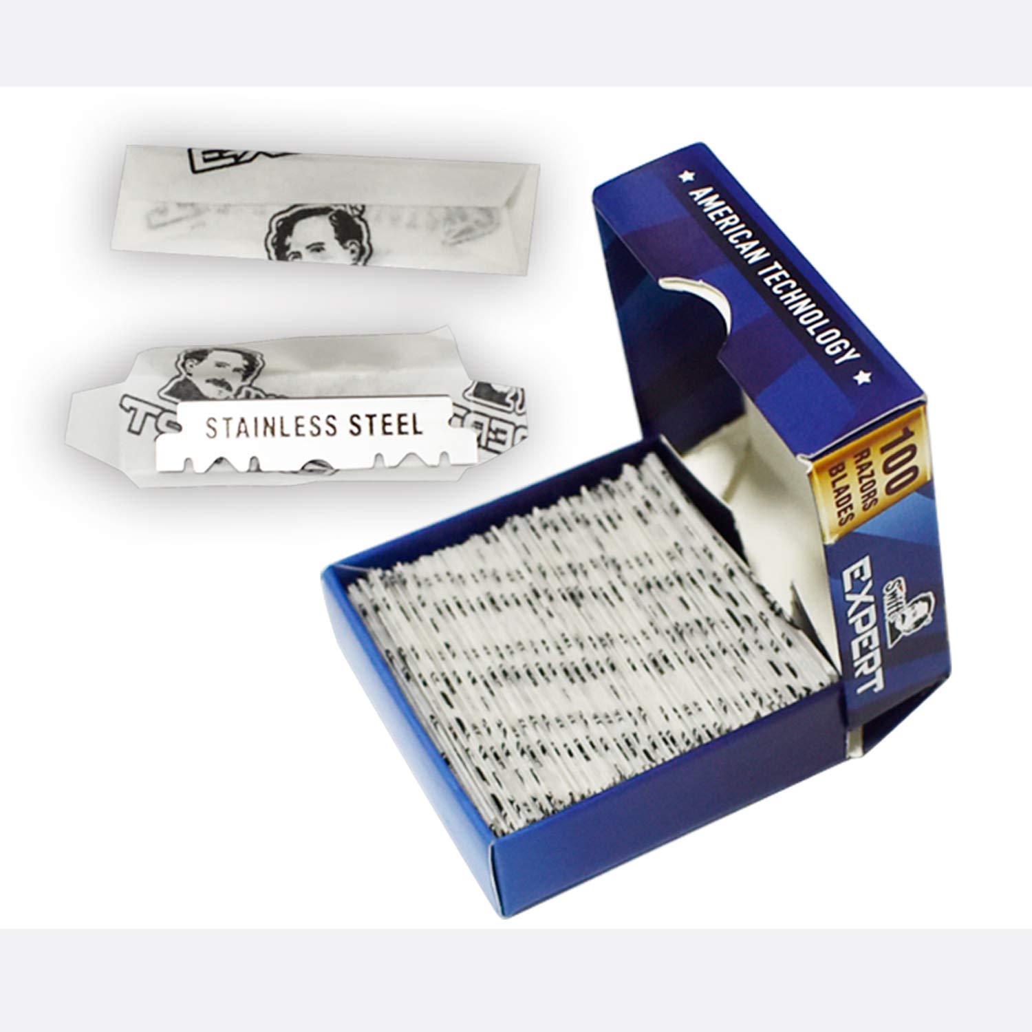 Swift - Expert Salon Half Blade Set of 100 Pieces