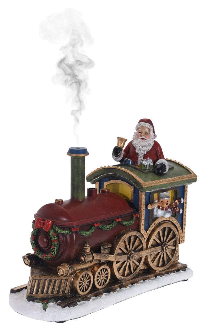 Tracteur HANOMAG conduit par le Père Noël transportant un sapin