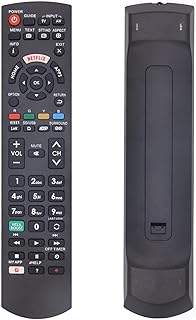 جهاز تحكم عن بعد شامل لكافة الأجهزة من اوكاي وورك RM-L1268 متوافق مع نتفليكس وتطبيقات وزر الصفحة الرئيسية وجهاز للتلفزيون الذكي