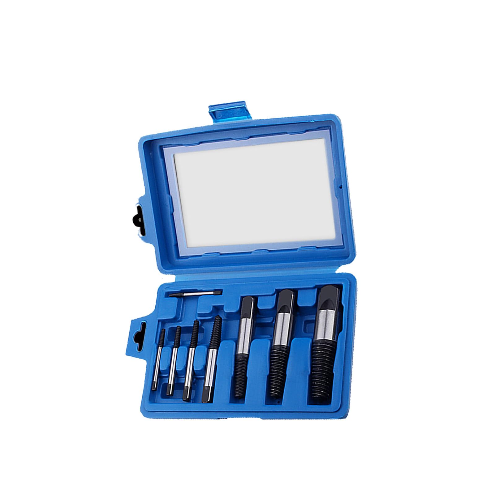 YHAILI 8Pcs Functional Pipes Screw Extractor Set Manual Plumbing Tool Set For Damaged Bung Bolt Removal Water Pipes Tool