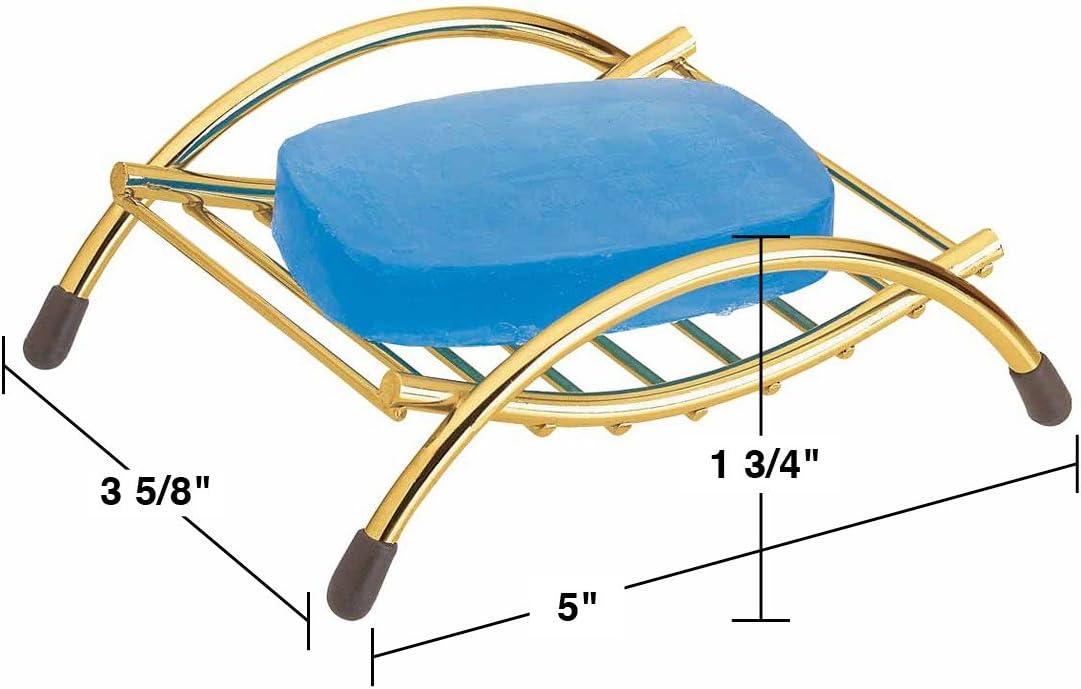 3 Soap Dish Sponge Holder Unique Solid Brass Beach Chair | Renovator's Supply