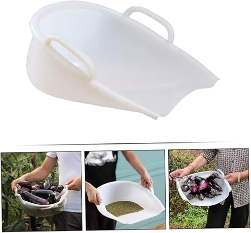 Miniatura 6 de GANAZONO Recogedor de mano multiusos de plástico grueso de limpieza para granos de cocina Contenedor Estilo aleatorio