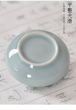 Amazon.co.jp: 水滴型硯, 白, 丸型, 多機能, セラミック, 蓋付き