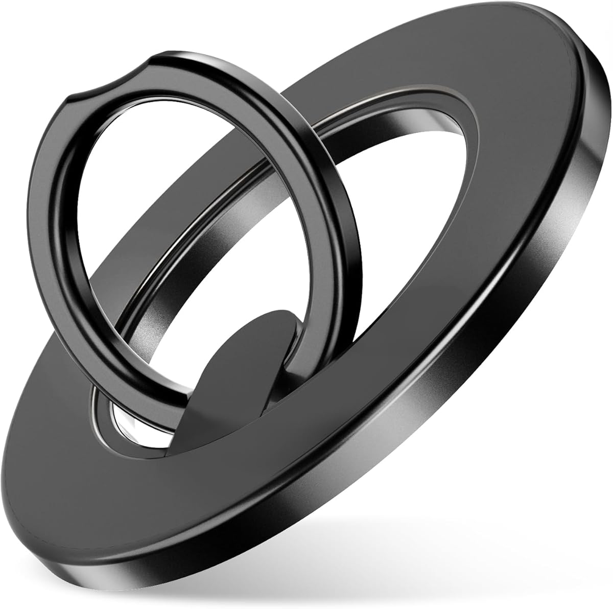 Upgraded Magnetic Phone Ring Holder for Mag-Safe 360°Freely Rotation Magnet Finger Ring Grip Stand Holder Finger Ring Kickstand Mag-Safe Accessories for iPhone 16/15/14/13/12 Series