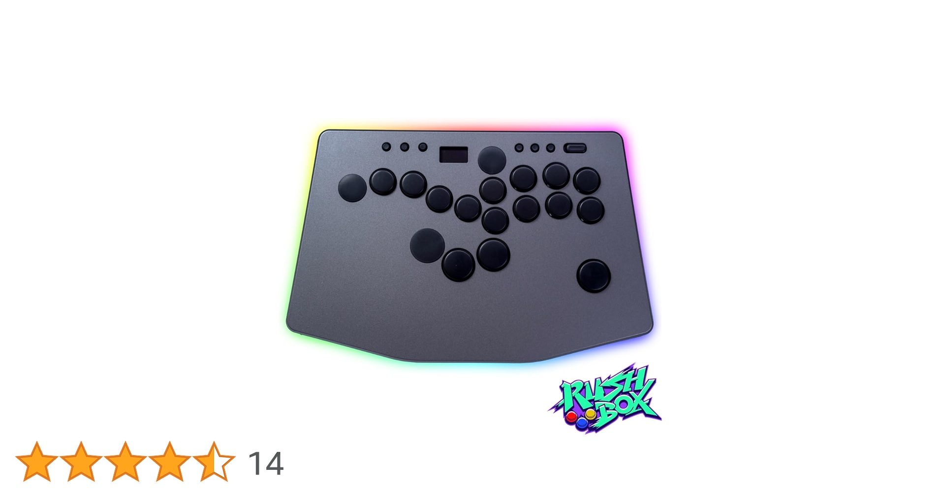 Rushbox アーケードコントローラ レバーレス Rushbox｜moimateショップ