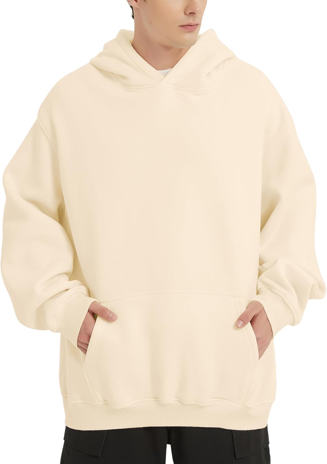 Hatant Oversized Hoodie Sweatshirts for Men Couples Heavyweight Hoodies Pullover Vintage Mens Acid Wash Sweaters Clothes 2026 - Image 3