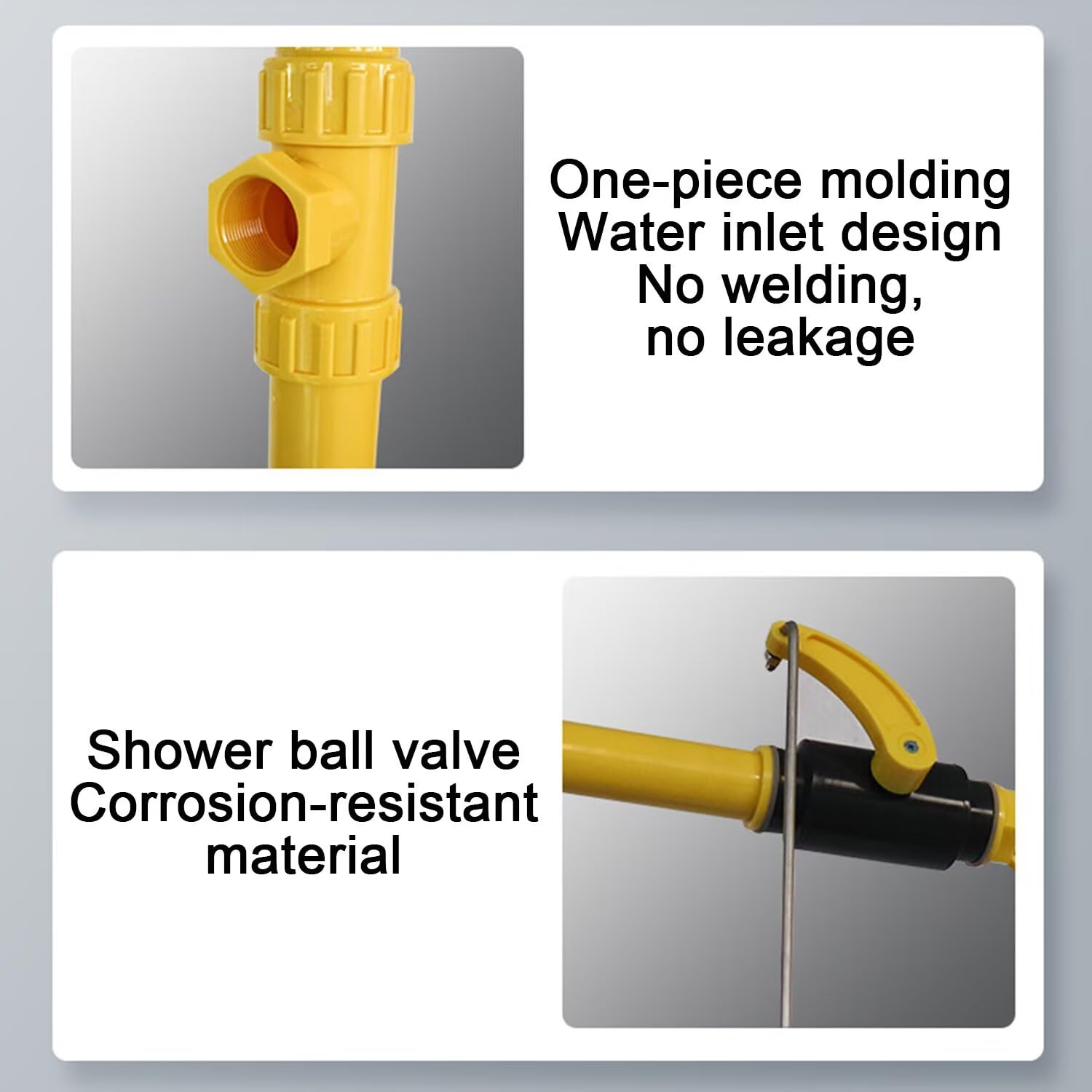 Estación de ducha de lavado de ojos, kit de seguridad de emergencia para uso industrial y de laboratorio, solución combinada aprobada por OSHA para seguridad ocular y corporal
