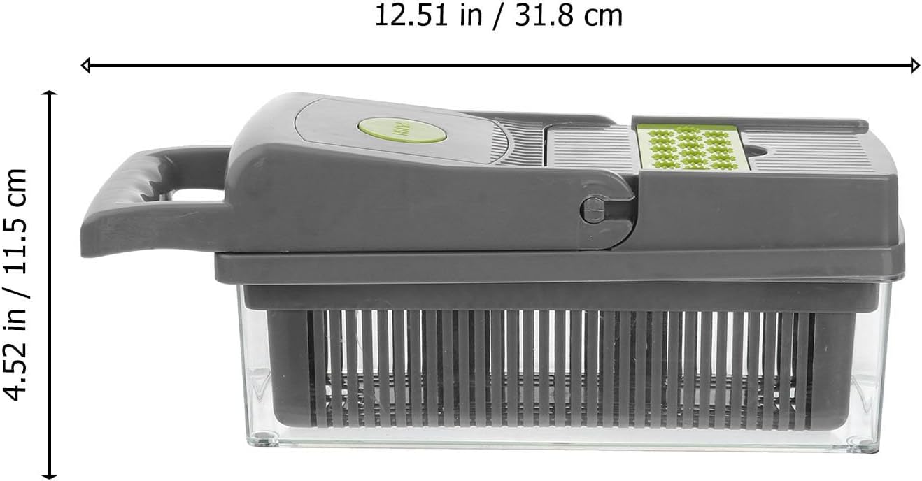 Multifunctional Vegetable Slicer and Cutter Set with 7 Blades