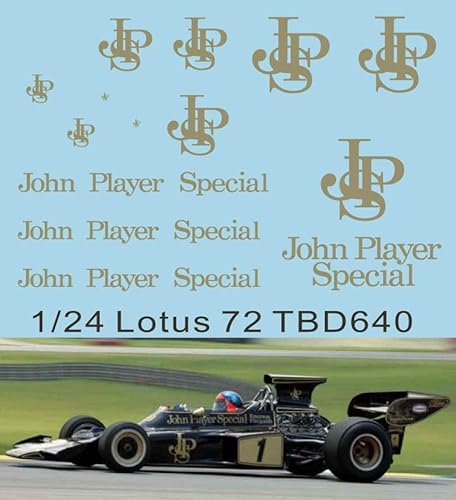 Generico 1/24 John Player Special Decals for Lotus...