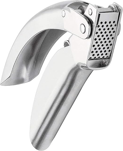 Coolkits Garlic Press, Stainless Steel Garlic Mincer
