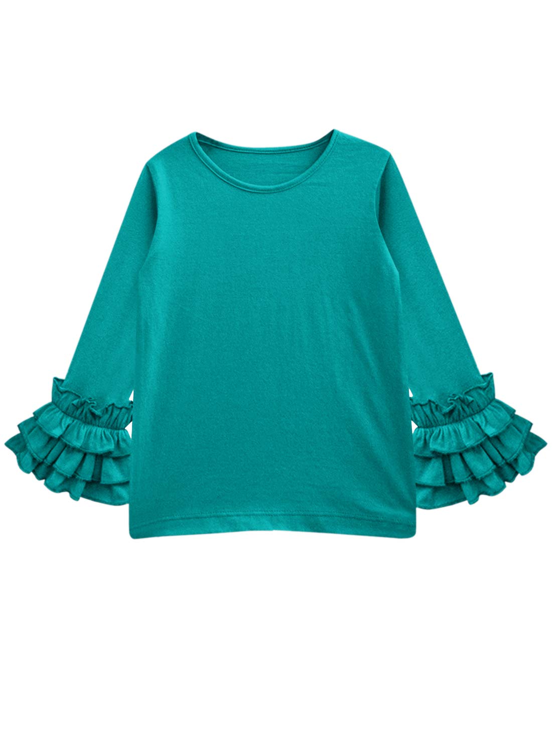 A.T.U.N. (ALL THINGS UBER NICE)Girls Cotton Regular Fit Round Neck Long Sleeve Tops