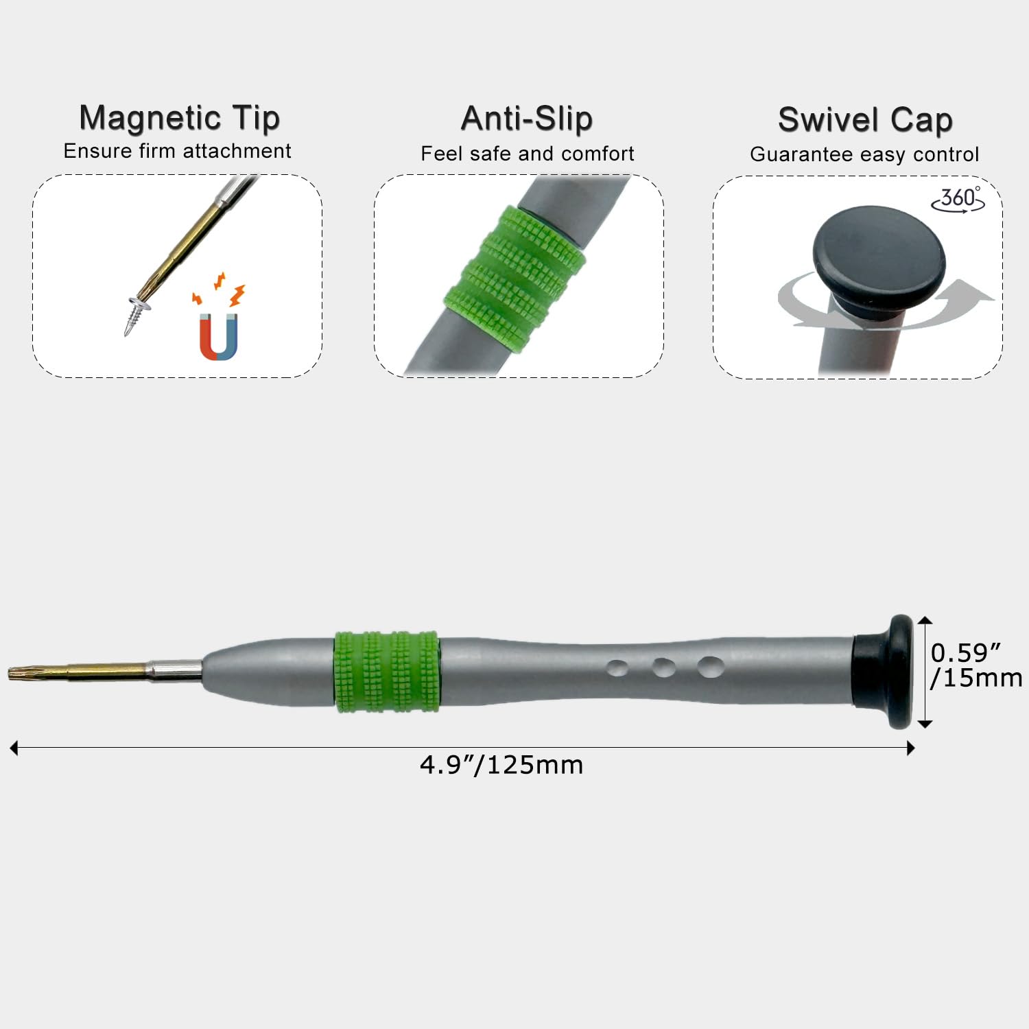 HARFINGTON T20 Torx-Bitset – 6,35 Mm Sechskantschaft, Magnetisch, Sicher, Ideal Für Heimwerker & Profis