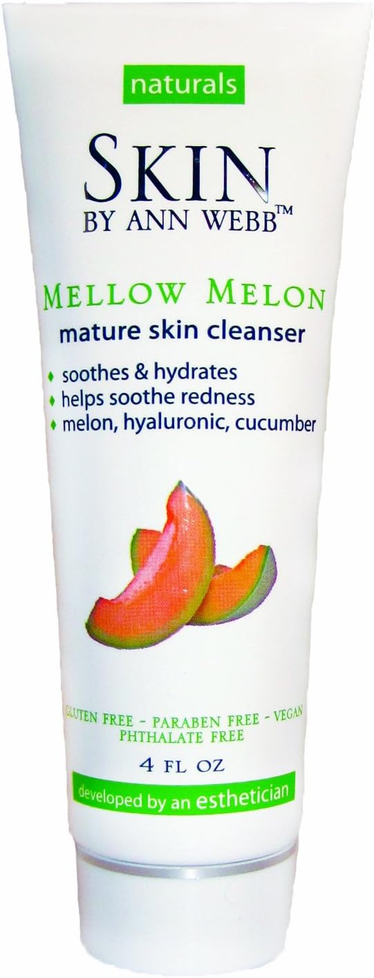 Skin By Ann Webb Cleanser, Mellow Melon, 4 Fluid Ounce