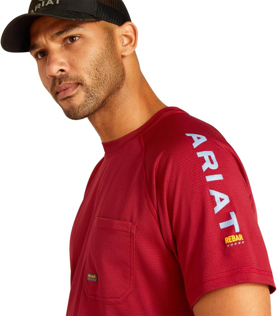 ARIAT Men's Rebar Heat Fighter T-Shirt - Image 2