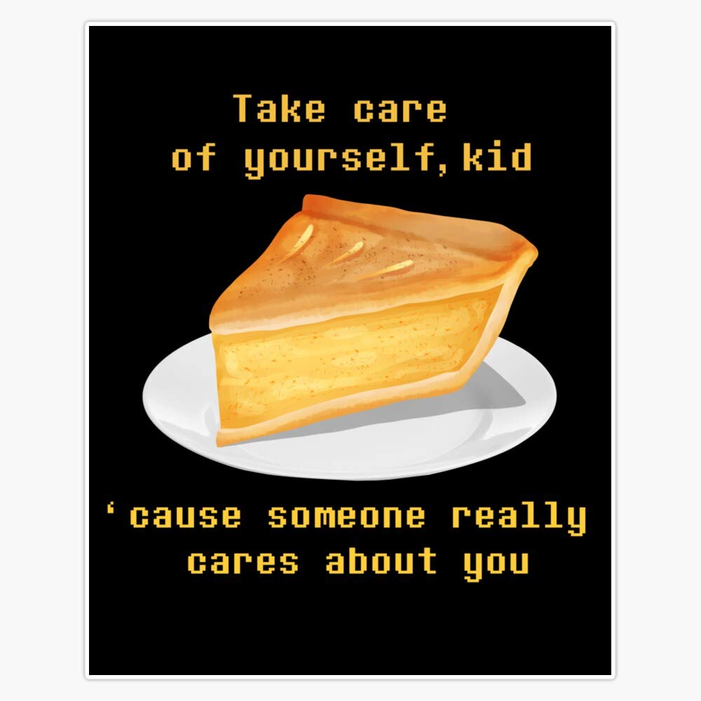 Generic Magnet Take Care - Undertale Magnet Bumper Sticker Car Magnet Flexible Reuseable Magnetic Vinyl 5 inch (LAB-CTMAGNETS-1639)