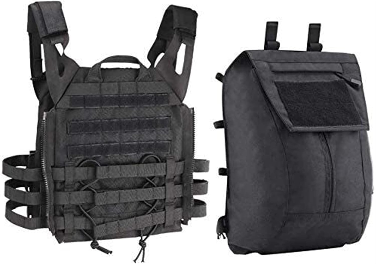 tactical vest backpack combo