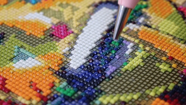 Wusideday Elektrischer Diamantmalerei Stift - Kabellos Mit 3 Modi & Vakuum-Technik