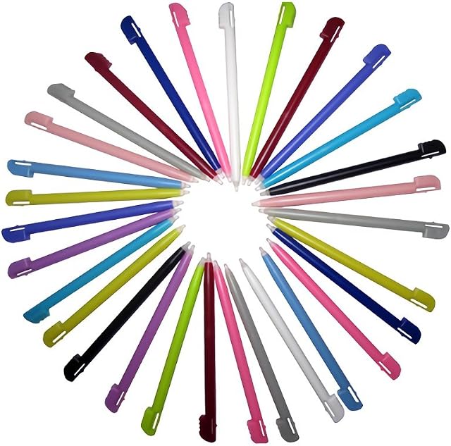 Accessotech 30 x Stylus Touch Pen Pointer for Nintendo DS Lite NDSI DSI Replacement Pack