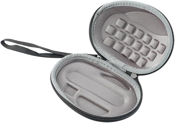 Hard EVA Protective Case for Logitech for mx 4 Mouse, Shockproof Travel Storage Box with Custom Fit, Portable Carry Pouch 15x11x6cm Black
