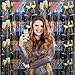 GOER Foil Curtain Backdrop for New Year Eve Party Decorations| Metallic Tinsel New Year Theme Photo Booth Props (5 Pcs)