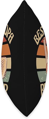 Miniatura 2 de Funny Father's Day Grandad Golfing Throw Pillow, 18x18, Multicolor