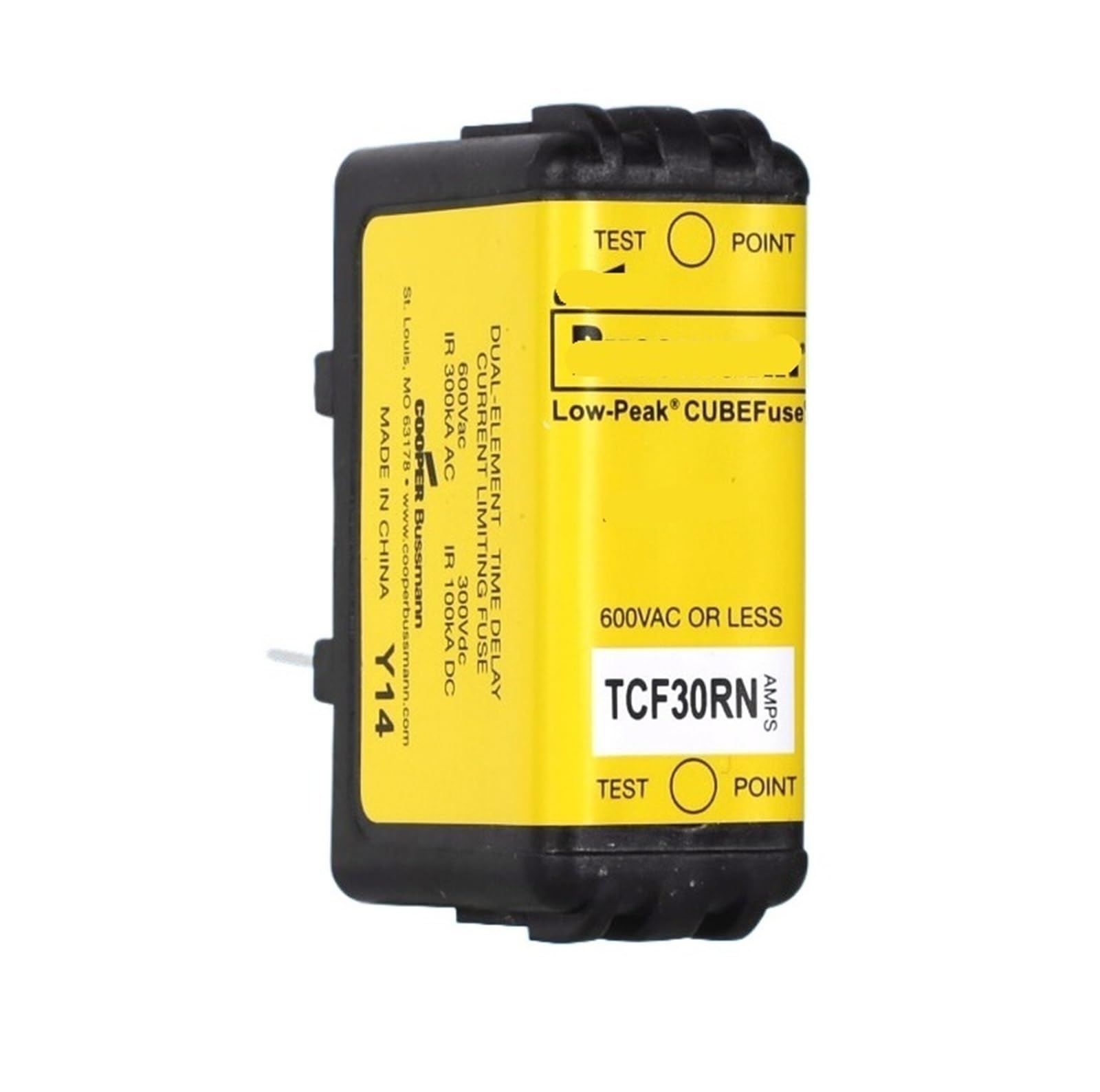 QRUYHBAJU Fuse TCF30-30RN 30A 600V Time Delay Fuse Class CF
