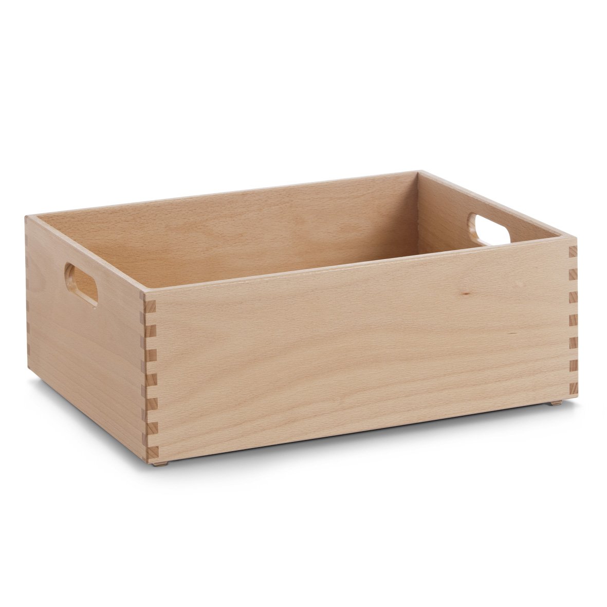 Zeller 13308 Multi-Purpose Box 40 x 30 x 15 cm Beech Lacquered