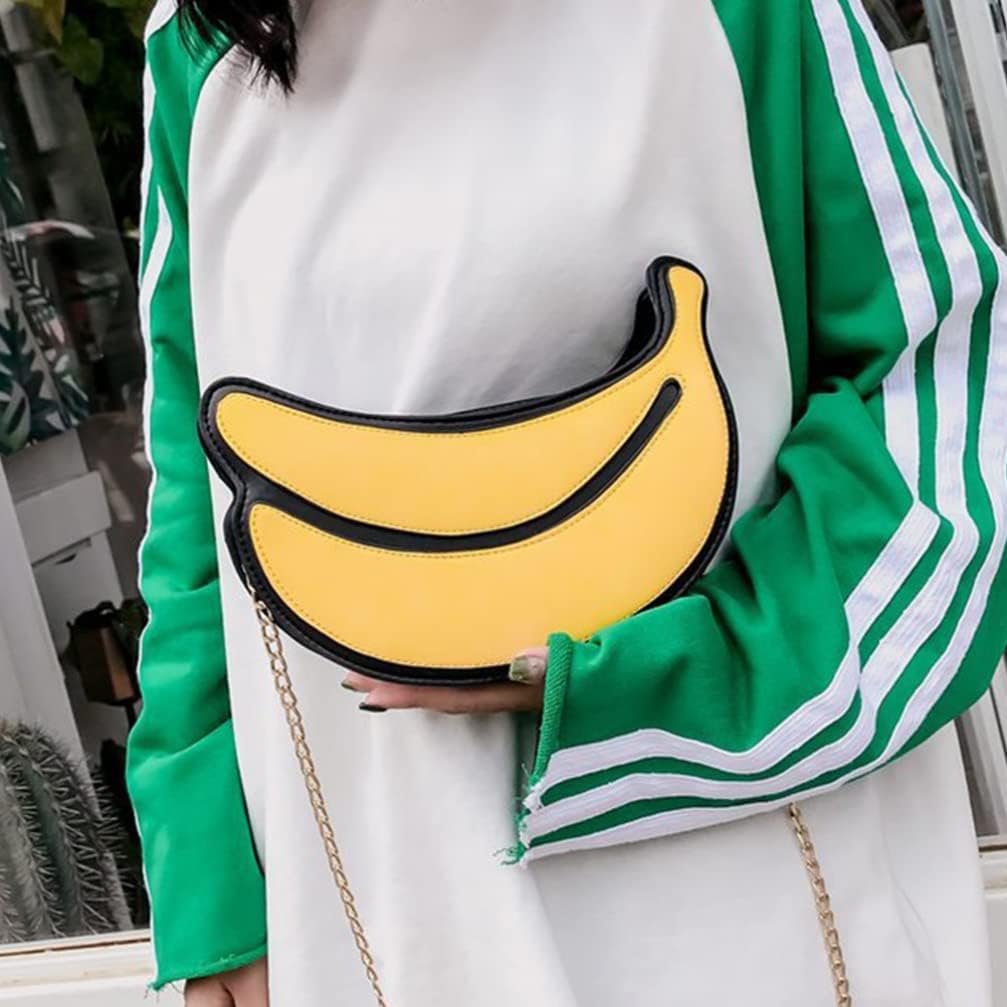 SOIMISS Purse Crossbody Fashion Fruit Shape Women's Shoulder Pu Material Multi-function for Phone Keys Coins