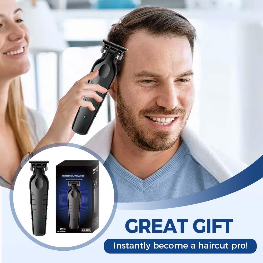 SROCOPT Blackout Trimmer, Professional New Upgrade Mens Beard Trimmer Hair Clippers Set, Cordless Rechargeable Hair Clippers for Men (Black1)