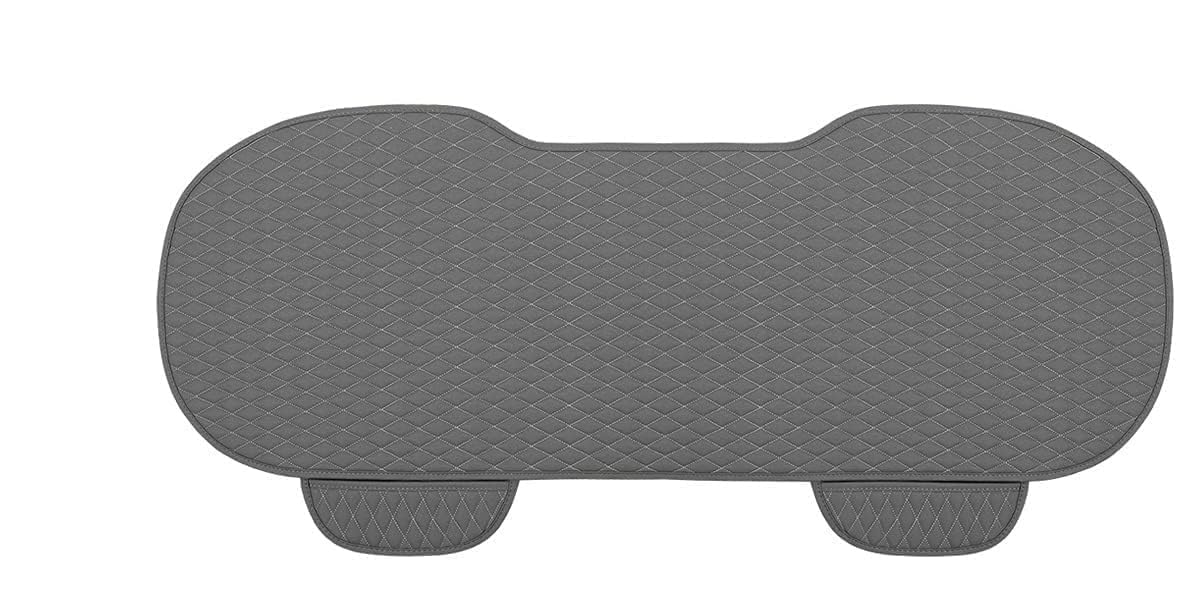 BAGILO Car Seat Mat Vehicle Seat Cover Car Seat Cushions Front Single Seat Cover (Pack of 01) (Grey)