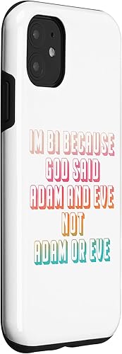 Miniatura 9 de iPhone 1212 Pro Estoy bi porque dios dijo Adán Y Eva no Adán o Eva Case