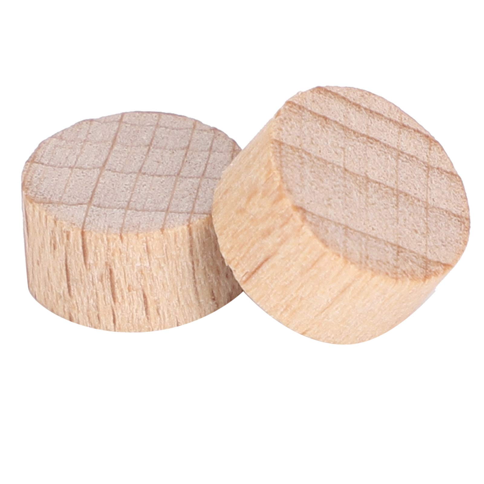 100 Pièces Rondelles En Bois Brut 4cm - Disques Non Finis Pour Bricolage Et Artisanat