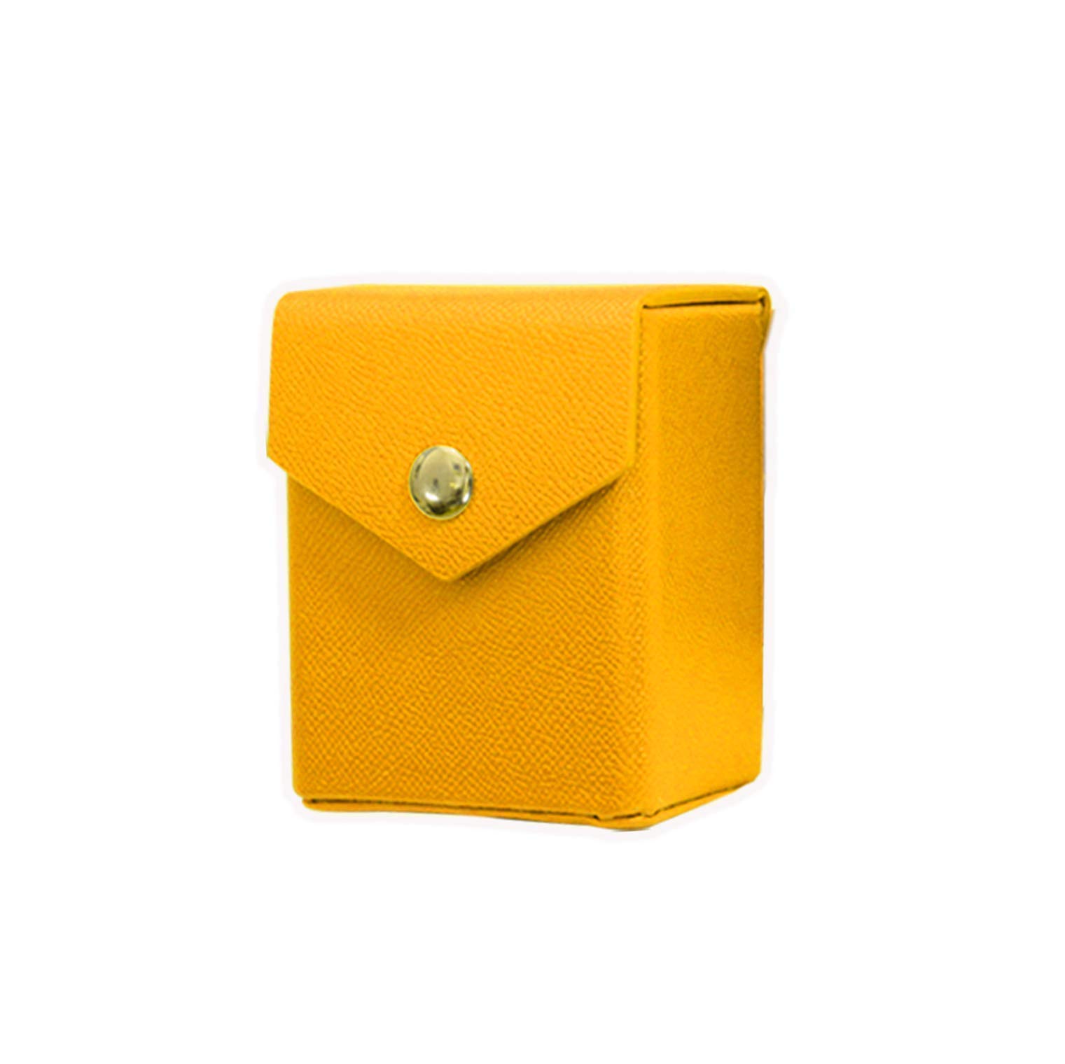Yu'Gi's Yellow Deck Box New Budget Model, Faux Leather, Belt Loop, Compatible with Magic: The Gathering, Pokemon TCG, Vanguard, Digimon