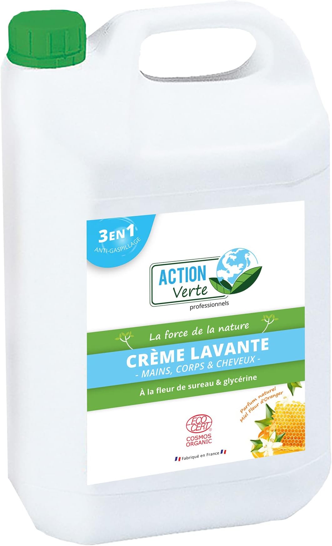 Crème Lavante Mains Argan L'ARBRE VERT : Le Flacons De 300mL à Prix