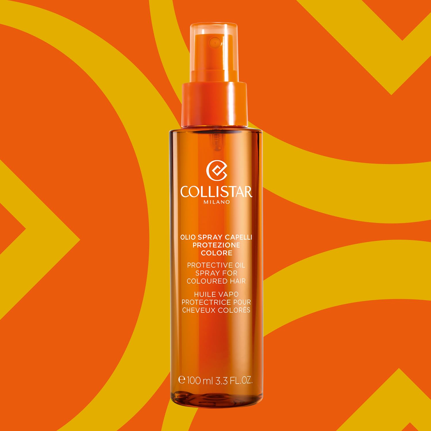 Collistar Olio Spray Protezione Capelli, Idrata, Nutre ed Elasticizza i Capelli, Protegge i Capelli dal Sole con Filtri UVA e UVB, Non Unge, 100 ml