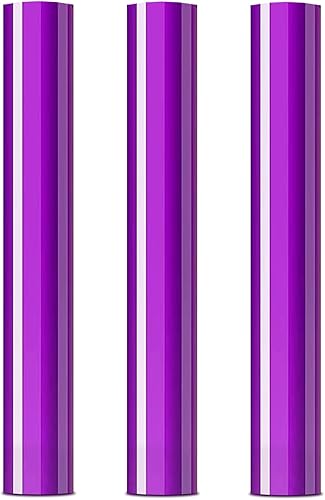 VENITOR Vinilo de transferencia de calor 3D, 3 hojas de 12 x 10 pulgadas, vinilo de transferencia de calor HTV para Cricut vinilo de transferencia