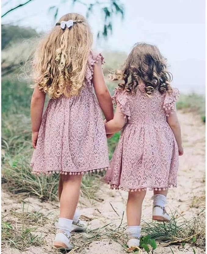 Girls' lace Dress for Birthdays and Sunny Days4